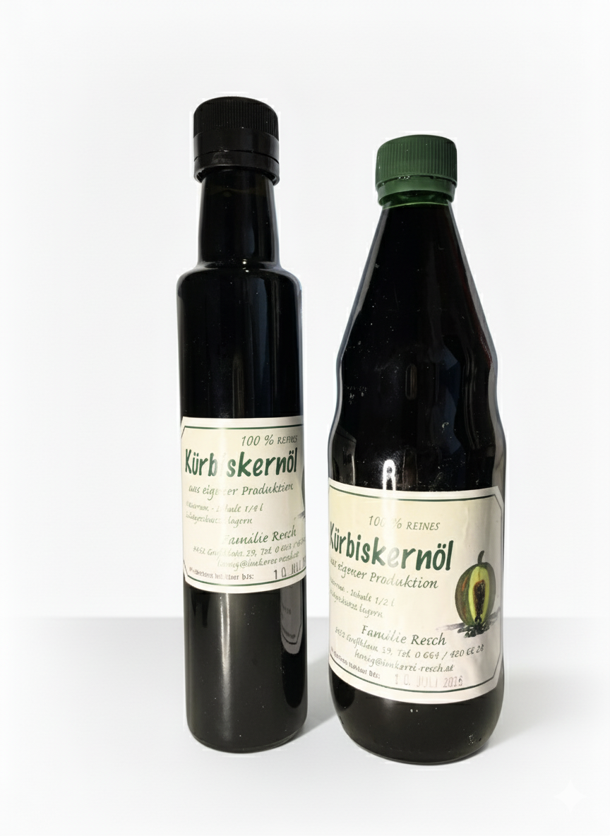 Aceite de Semillas de Calabaza 100% Prensado en Frío